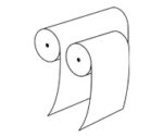 Pictogram of Paper rolls & sheets