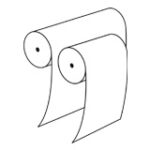 Pictogram of Paper rolls & sheets
